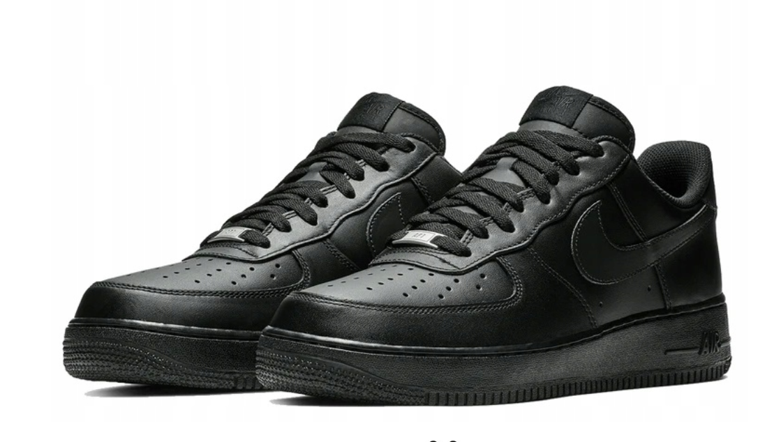 Buty Nike Air Force 1 DD8959-001 Czarne - obrazek 3