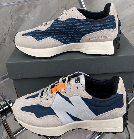 Buty New Balance 327 Granatowe WS327BA - obrazek 2