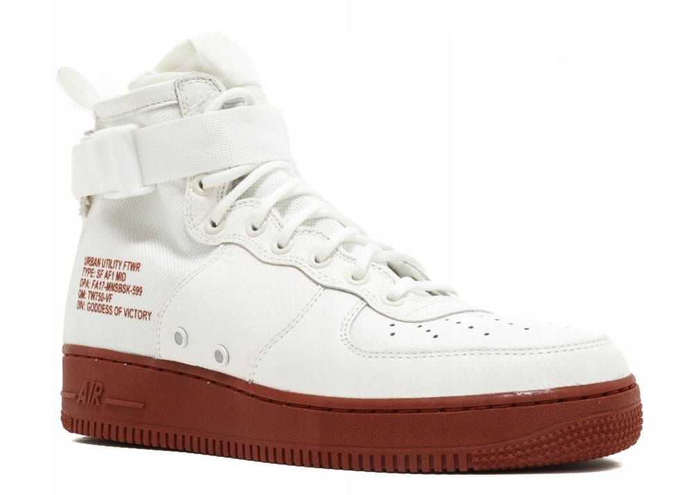 Buty Nike Air Force 1 MID 917753-100 - obrazek 5