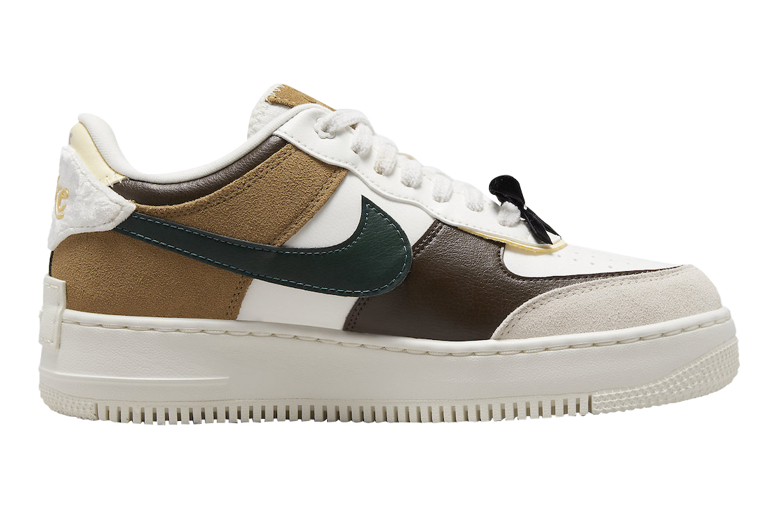 Buty NIKE AF1 Air Force SHADOW FB1857-111 - obrazek 3