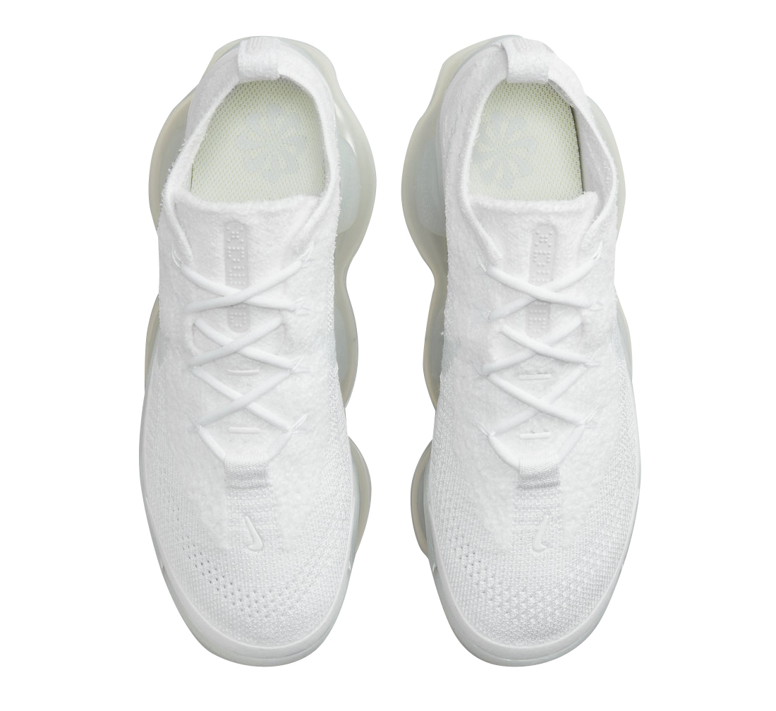Buty Nike Air Max Scorpion White Mint DJ4702-100 Białe - obrazek 4