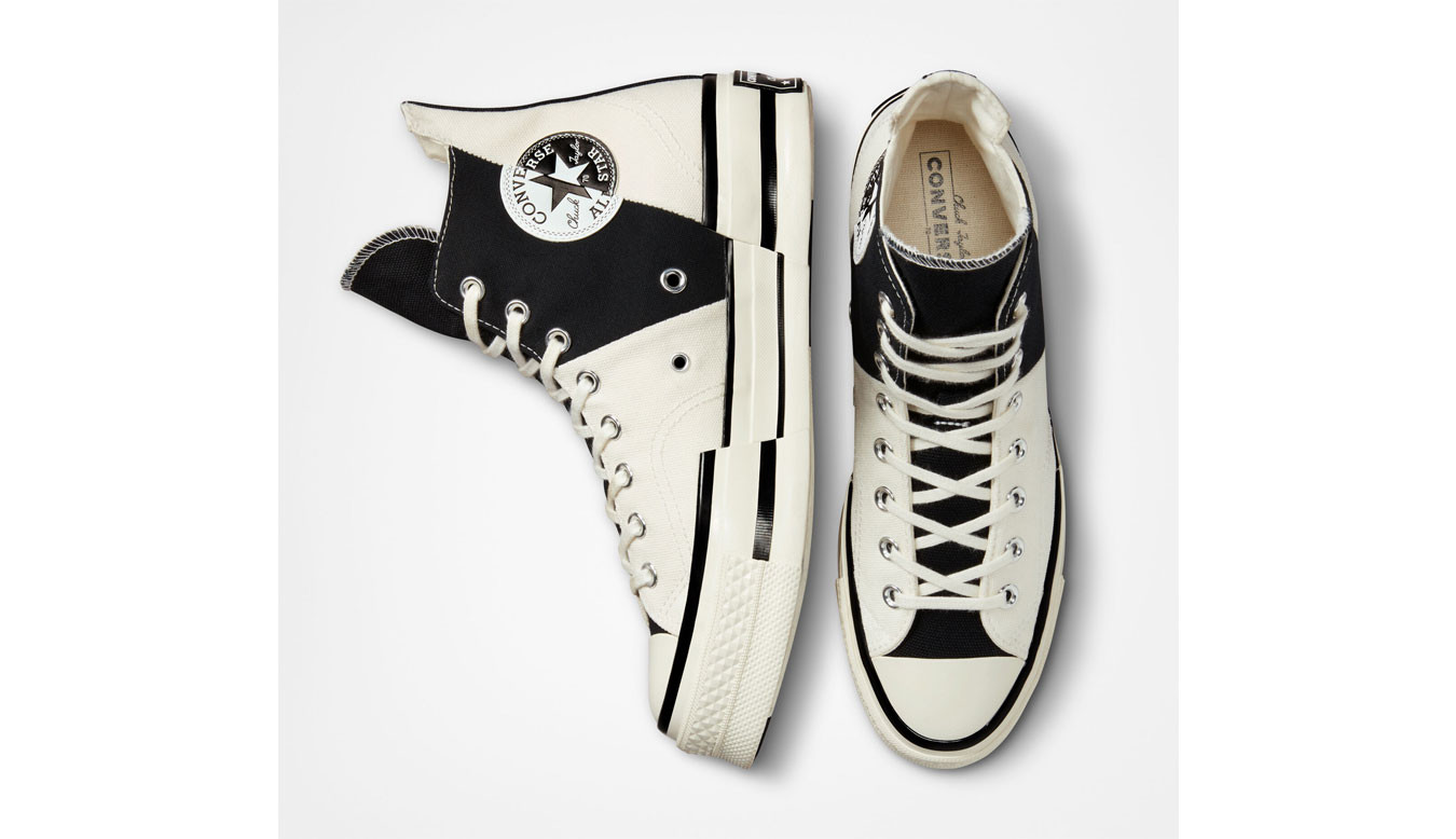 Buty Converse Chuck 70 Plus Egret Black A01388C - obrazek 5