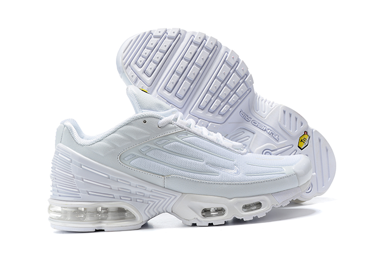 Buty Nike Air Max Plus 3 Triple White CD681-100 - obrazek 3