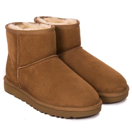 UGG ocieplane W CLASSIC MINI II 1016222 brązowe - obrazek 6