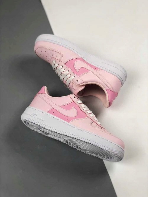 Buty Nike Air Force 1 GS Pink CV9646-600 - obrazek 4