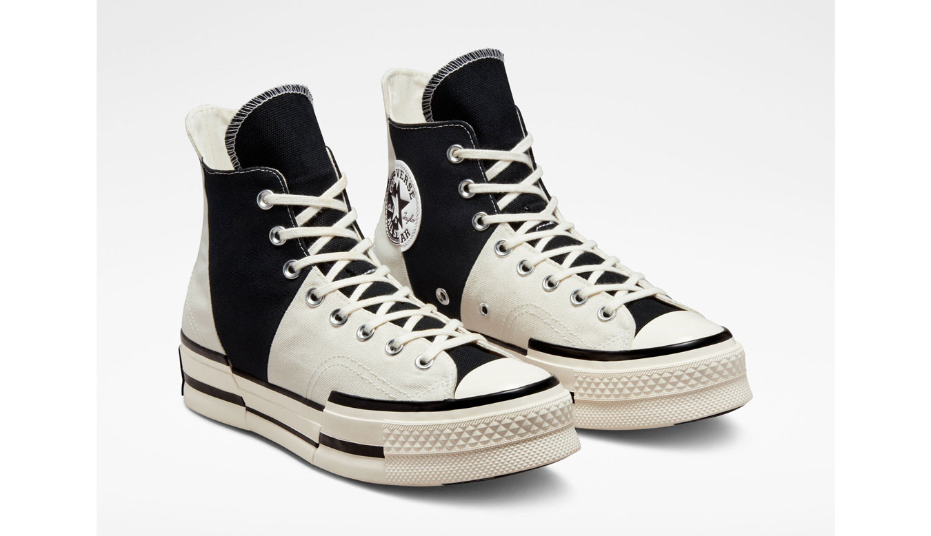 Buty Converse Chuck 70 Plus Egret Black A01388C - obrazek 3