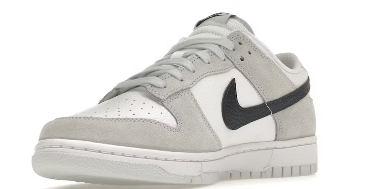 Buty Nike Dunk Low White Grey Navy Aqua FJ4227-001 - obrazek 3