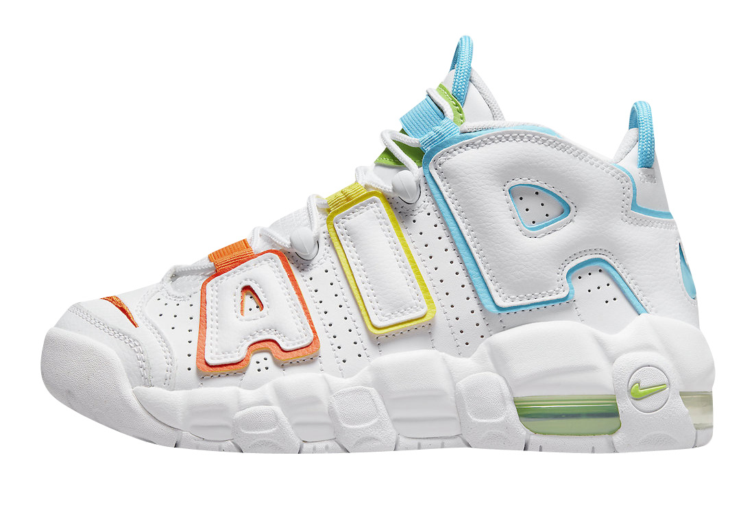 Buty Nike Air More Uptempo White Multi-Color FJ4624-100