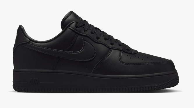 Nike Air Force 1 '07 Fresh Black DM0211-001 - obrazek 4