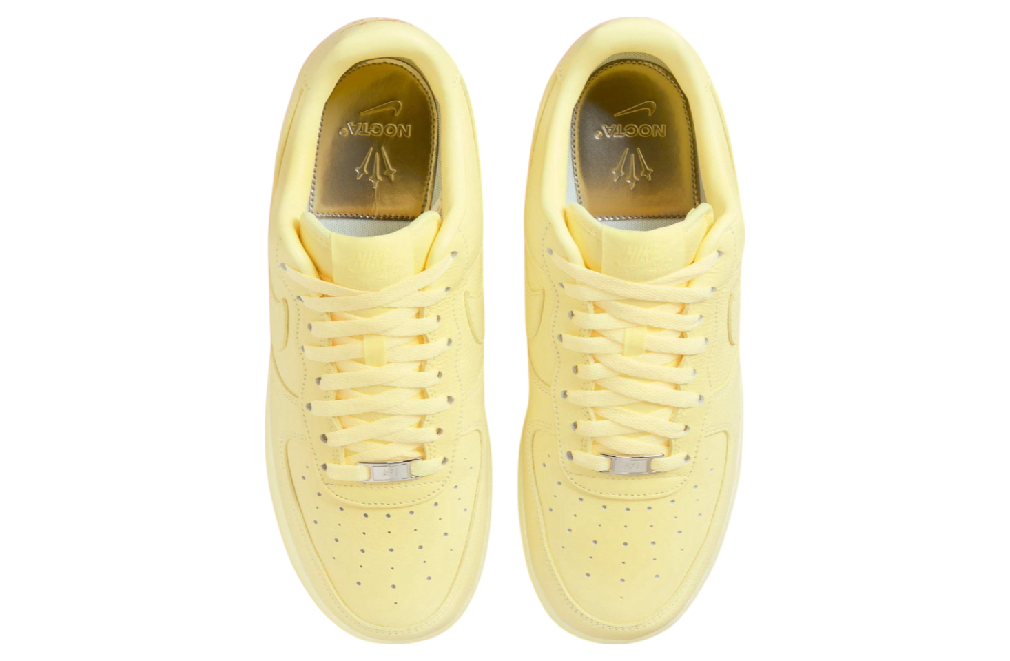 Nike Air Force 1 '07 CZ8065-800 Citron - obrazek 4