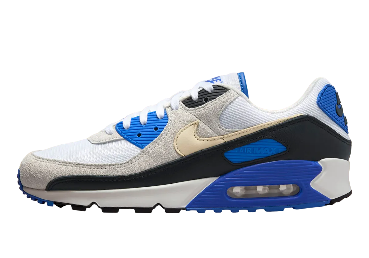Buty Nike Air Max 90 Prm HF3449-100 White/Khaki - obrazek 2
