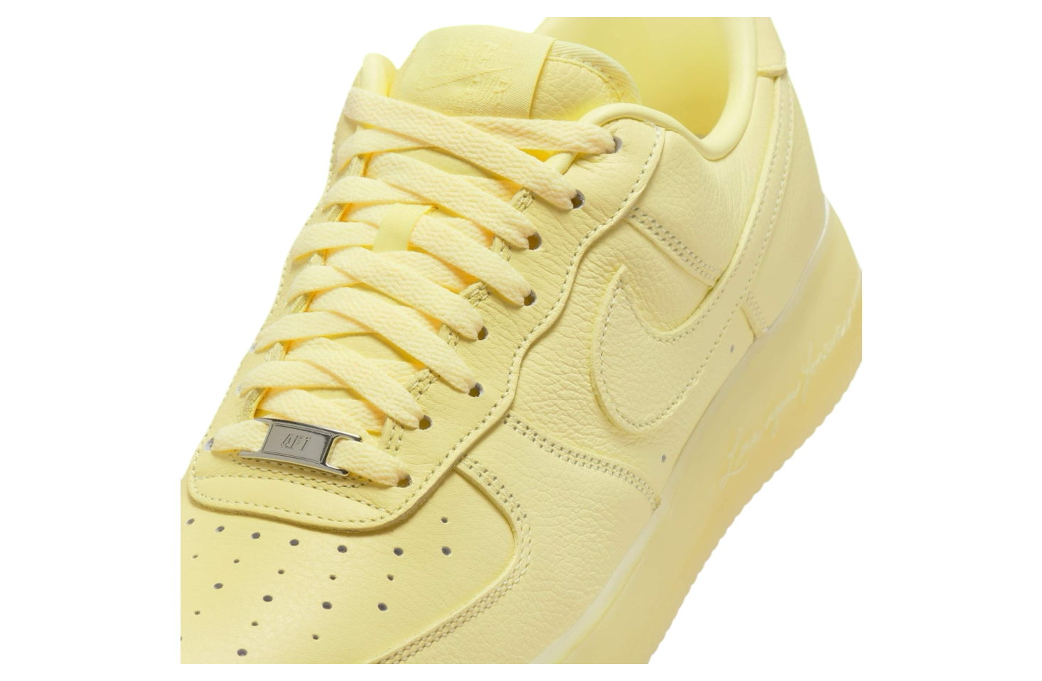 Nike Air Force 1 '07 CZ8065-800 Citron - obrazek 6