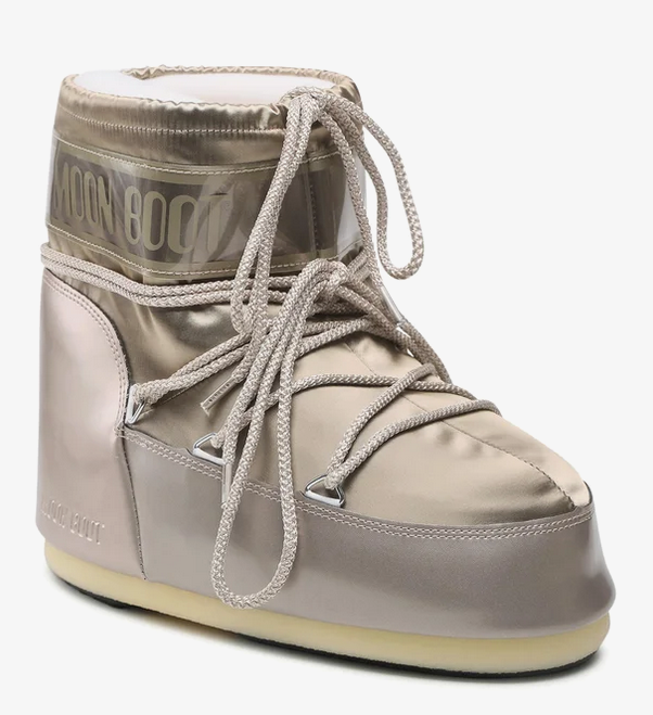 Buty zimowe Moon Boot GLANCE 14093500003 złote - obrazek 2