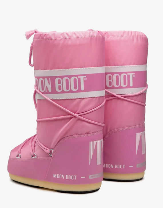 Buty zimowe Moon Boot Nylon 14004400063 Różowe - obrazek 3
