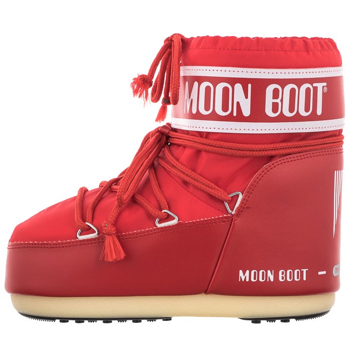 Buty zimowe Moon Boot Nylon 14093400009 Czerwone - obrazek 2
