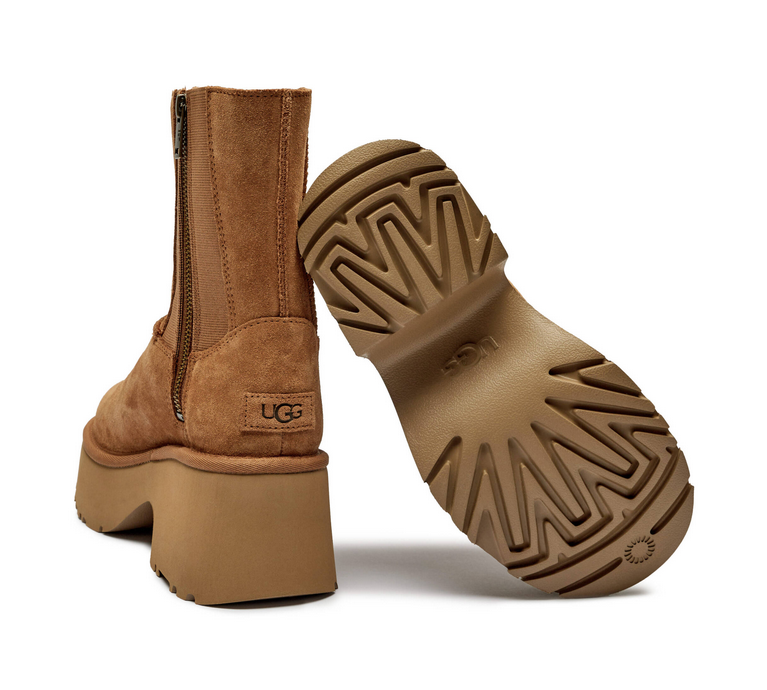 Buty Ugg W Classic Twin Seam New Heights 1158313 Brązowy - obrazek 4