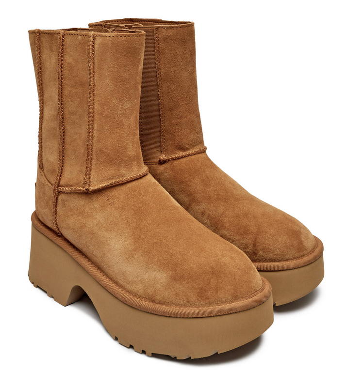 Buty Ugg W Classic Twin Seam New Heights 1158313 Brązowy - obrazek 2